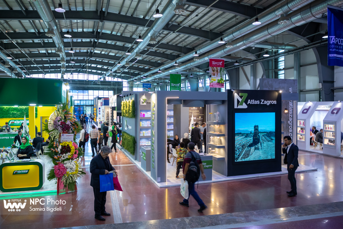 سالن 5 در دومین روز از شانزدهمین نمایشگاه بین المللی ایران پلاست 5