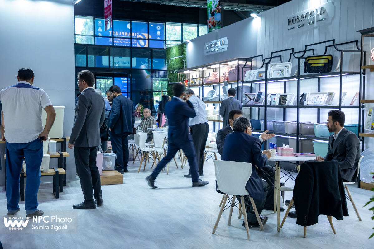 سالن 5 در دومین روز از شانزدهمین نمایشگاه بین المللی ایران پلاست 6