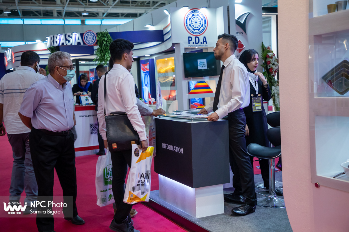 سالن 6 در دومین روز از شانزدهمین نمایشگاه بین المللی ایران پلاست 3