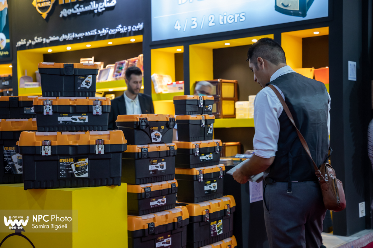 سالن 6 در دومین روز از شانزدهمین نمایشگاه بین المللی ایران پلاست 7