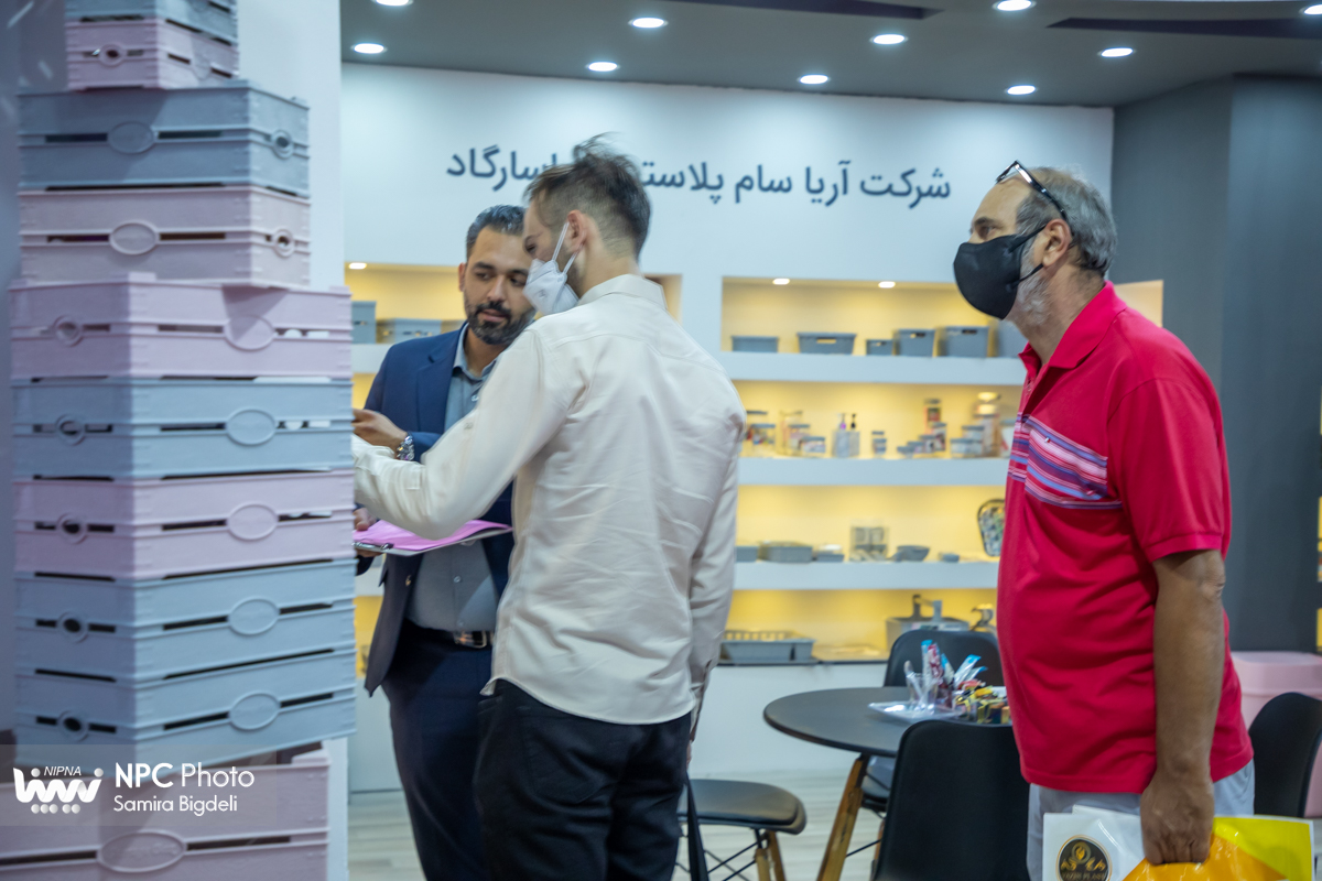 سالن 7 در دومین روز از شانزدهمین نمایشگاه بین المللی ایران پلاست 7