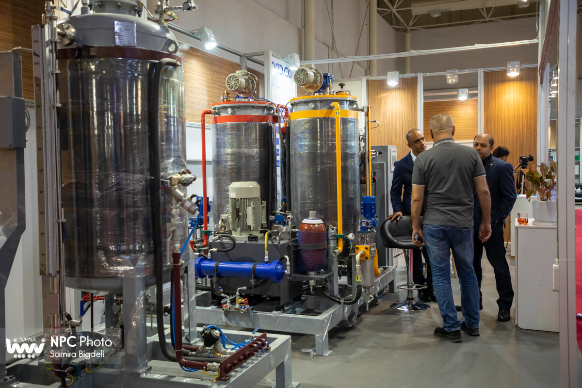 سالن 27 در دومین روز از شانزدهمین نمایشگاه بین المللی ایران پلاست 1