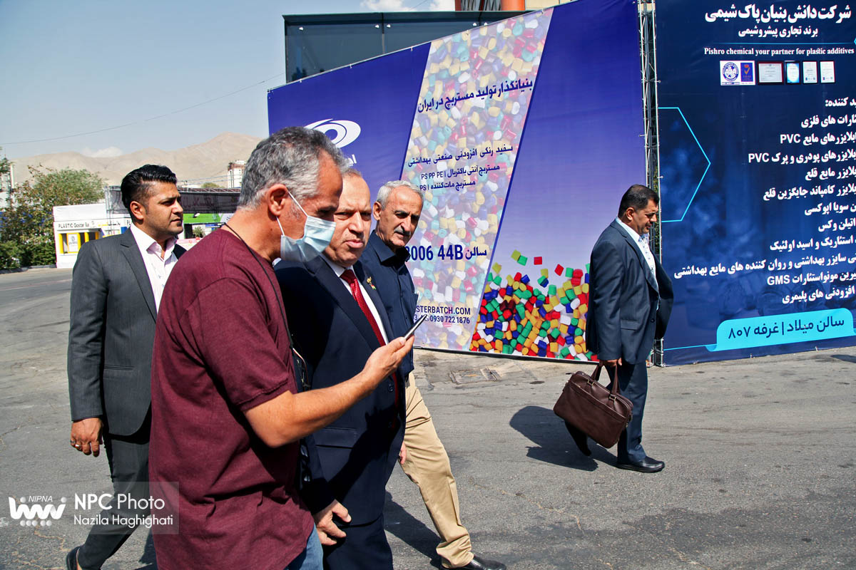 بازدید هیئت های خارجی در سومین روز از شانزدهمین نمایشگاه بین المللی ایران پلاست 14