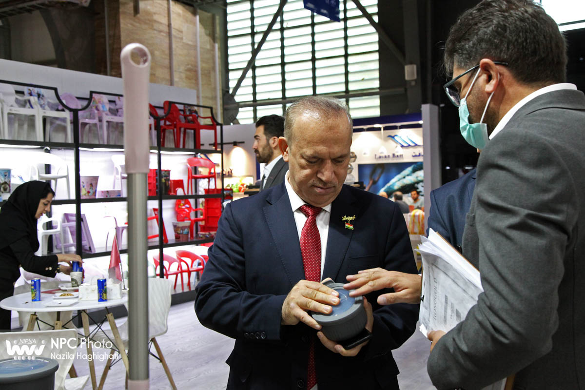 بازدید هیئت های خارجی در سومین روز از شانزدهمین نمایشگاه بین المللی ایران پلاست 22