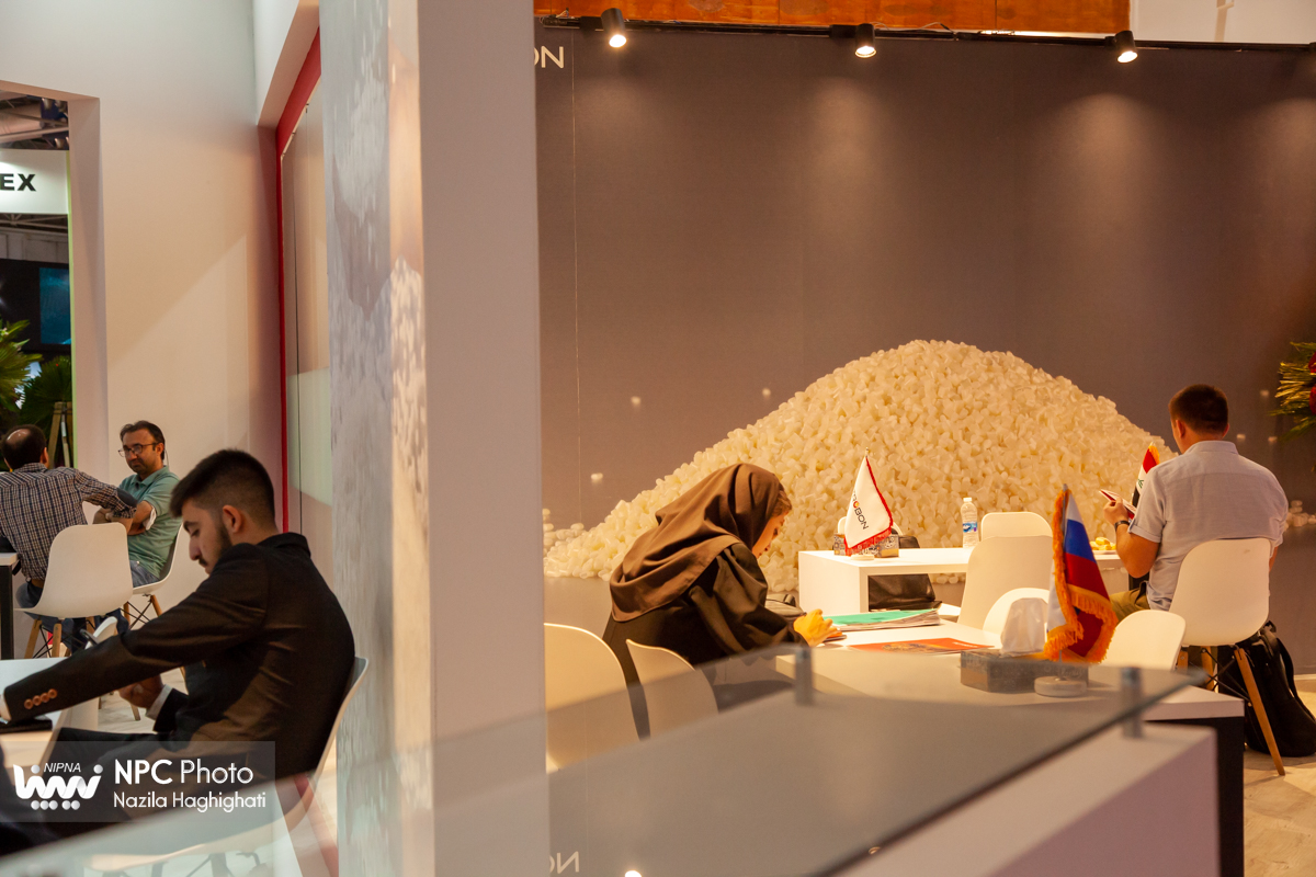 سالن 38 در سومین روز از شانزدهمین نمایشگاه بین المللی ایران پلاست (1) 8