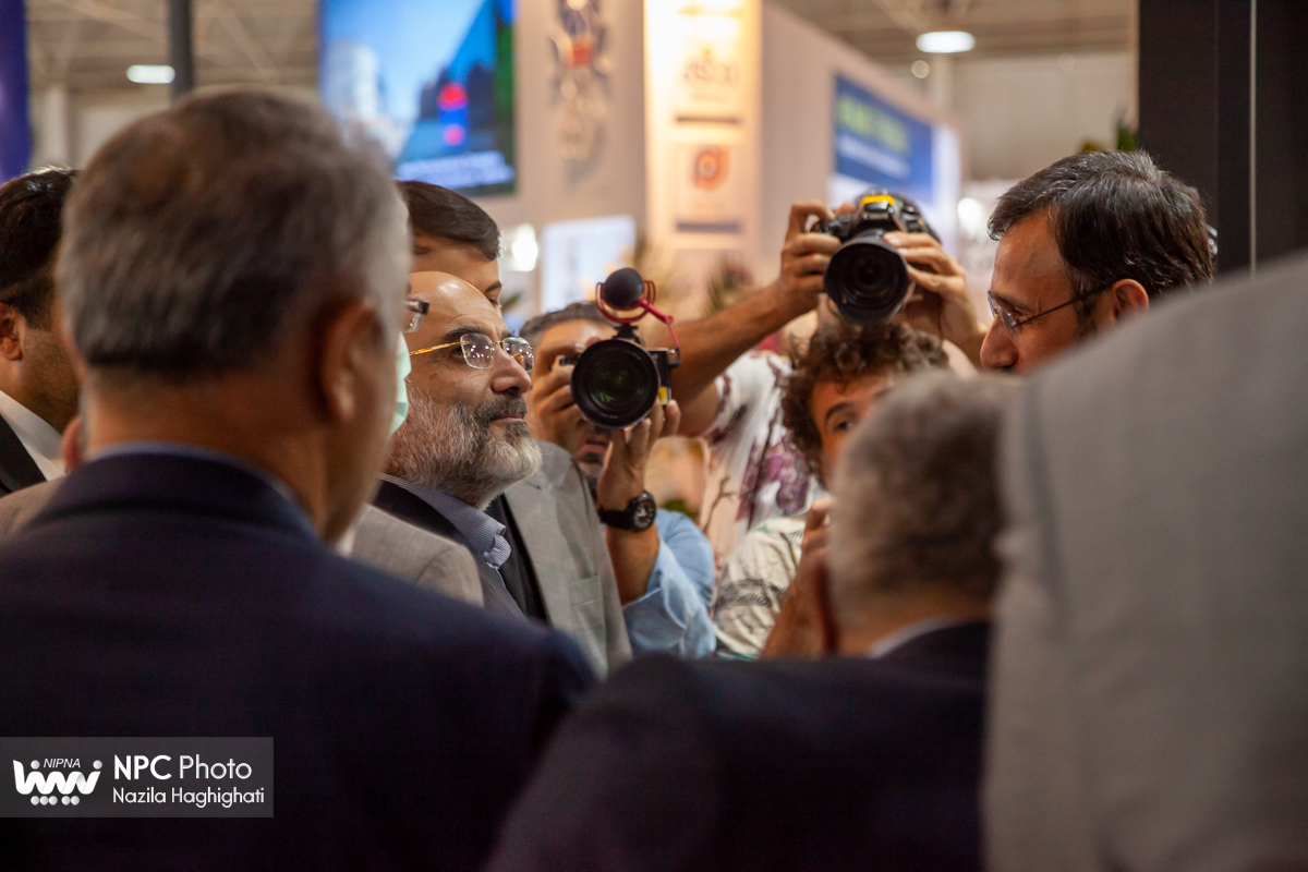 غرفه شرکت ملی صنایع پتروشیمی در سومین روز از شانزدهمین نمایشگاه بین المللی ایران پلاست 26