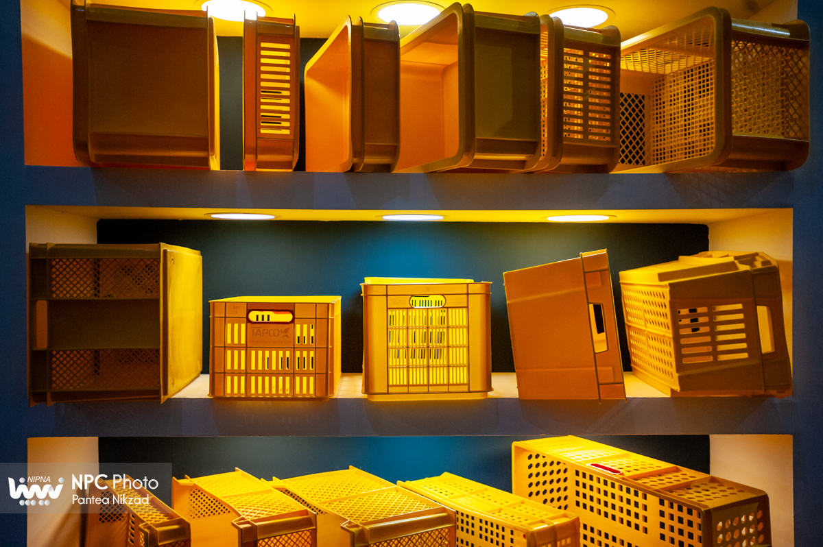 سالن 5 در سومین روز از شانزدهمین نمایشگاه بین المللی ایران پلاست  21