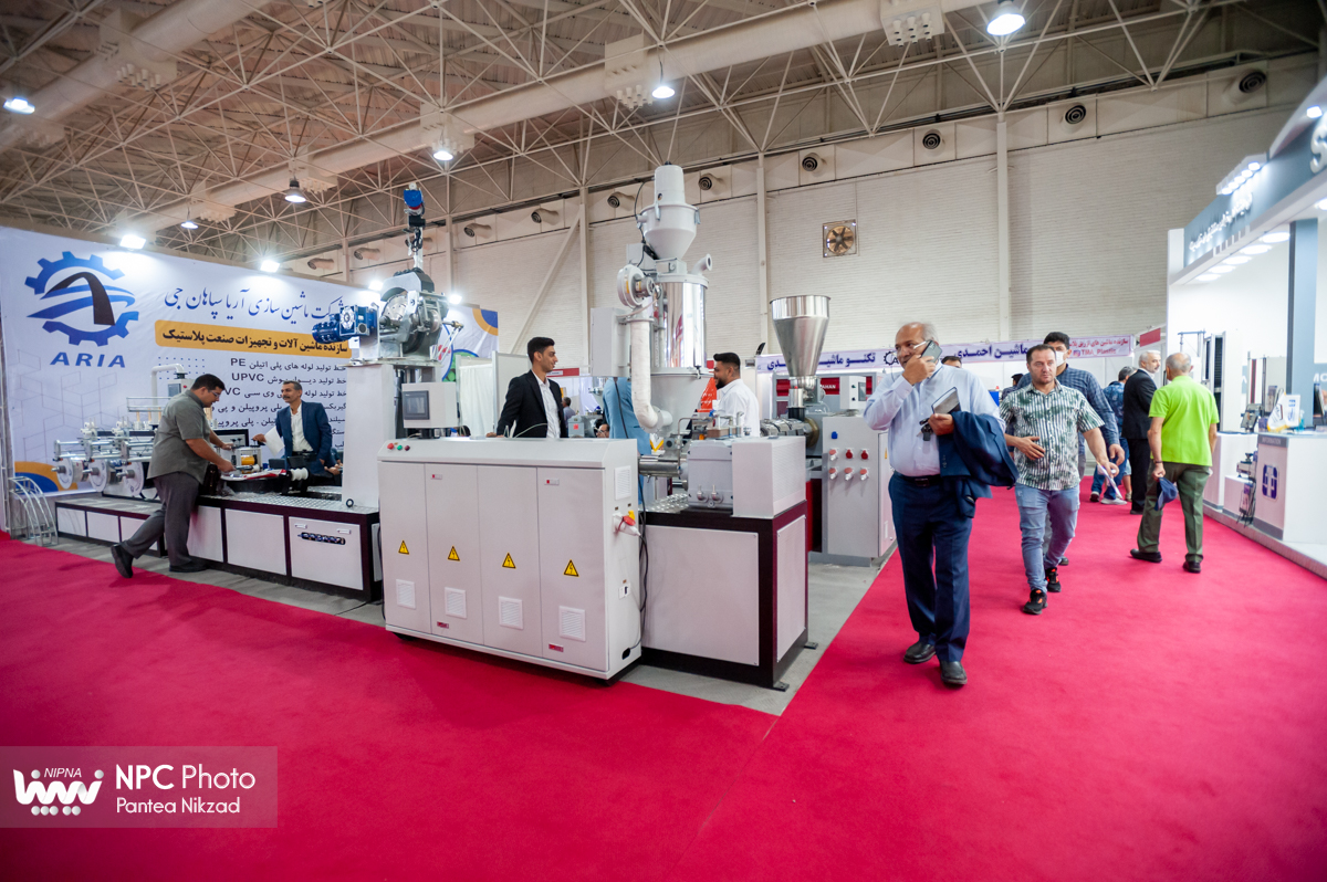 سالن 6 در سومین روز از شانزدهمین نمایشگاه بین المللی ایران پلاست  21