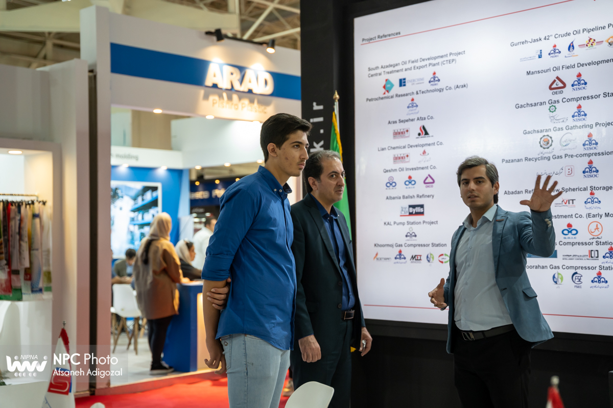 سالن 40A&B در سومین روز از شانزدهمین نمایشگاه بین المللی ایران پلاست   23