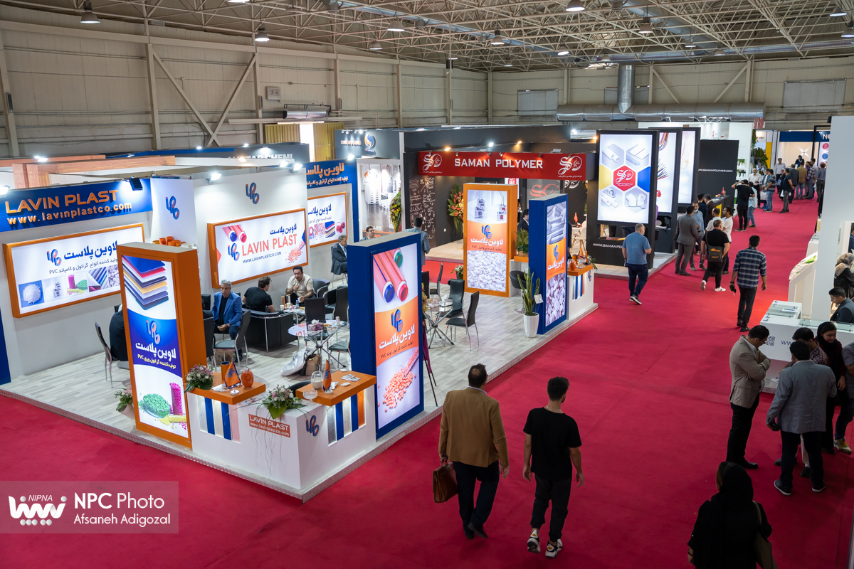 سالن 41A&B در سومین روز از شانزدهمین نمایشگاه بین المللی ایران پلاست   36