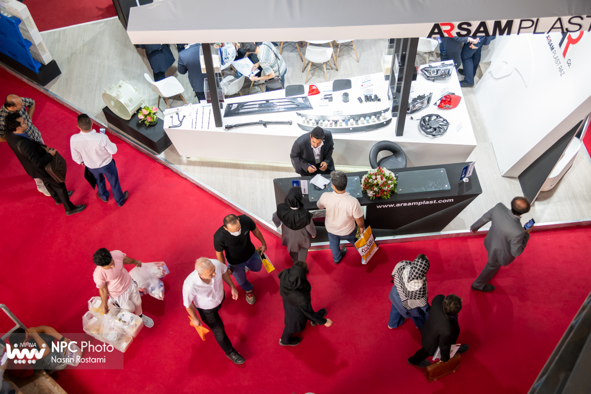 سالن خلیج فارس در سومین روز از شانزدهمین نمایشگاه بین المللی ایران پلاست   6