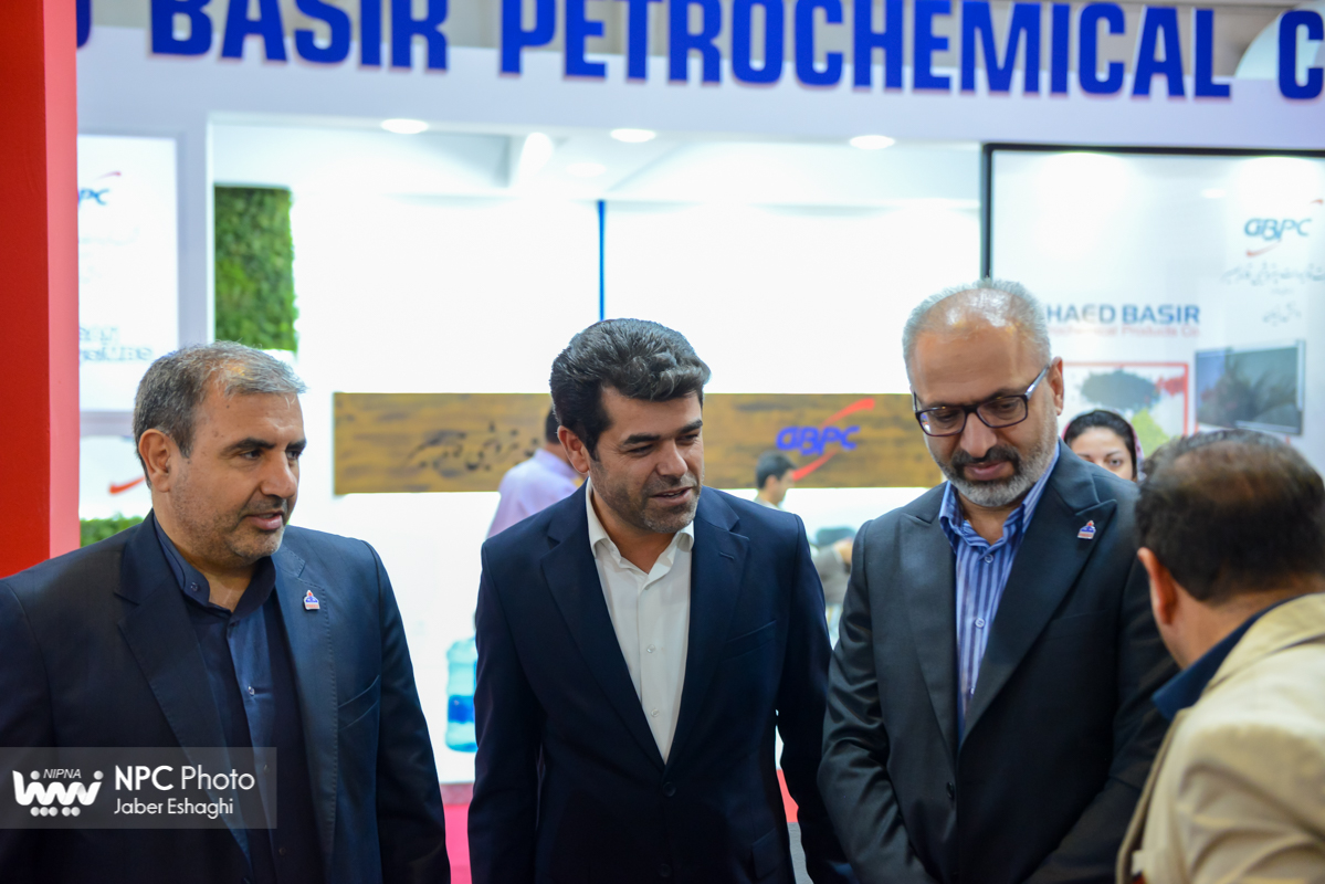 غرفه شرکت ملی صنایع پتروشیمی در روز پایانی از شانزدهمین نمایشگاه بین المللی ایران پلاست  6