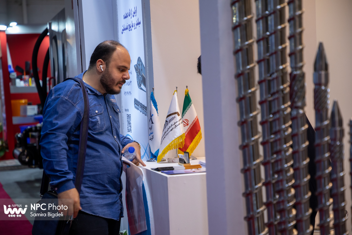 سالن 35 در چهارمین روز از شانزدهمین نمایشگاه بین المللی ایران پلاست 10