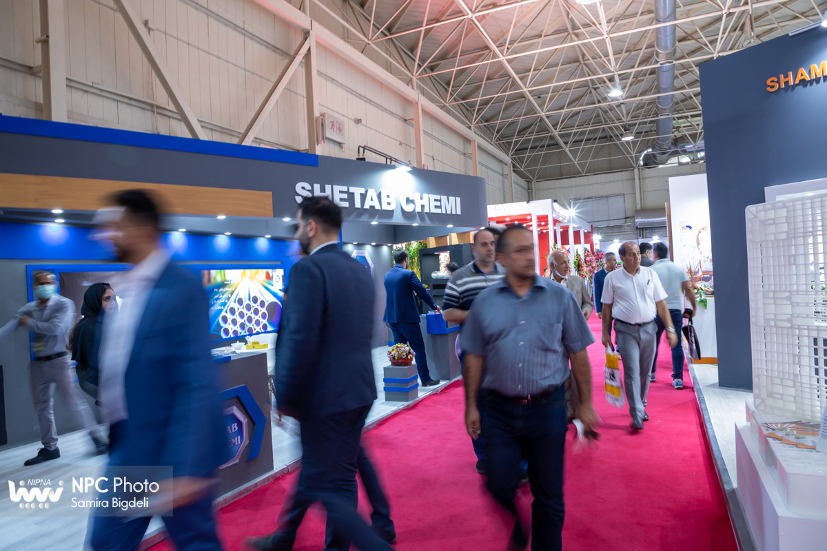 سالن 40A&B در چهارمین روز از شانزدهمین نمایشگاه بین المللی ایران پلاست 13