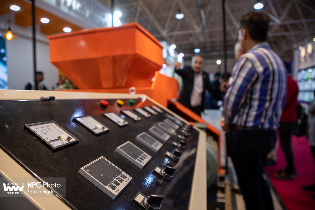 سالن 40A&B در چهارمین روز از شانزدهمین نمایشگاه بین المللی ایران پلاست 16