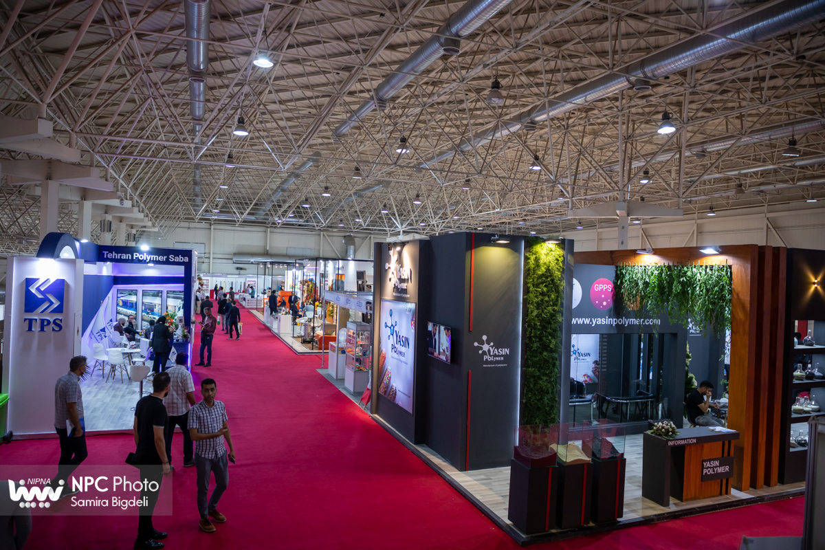 سالن 40A&B در چهارمین روز از شانزدهمین نمایشگاه بین المللی ایران پلاست 20