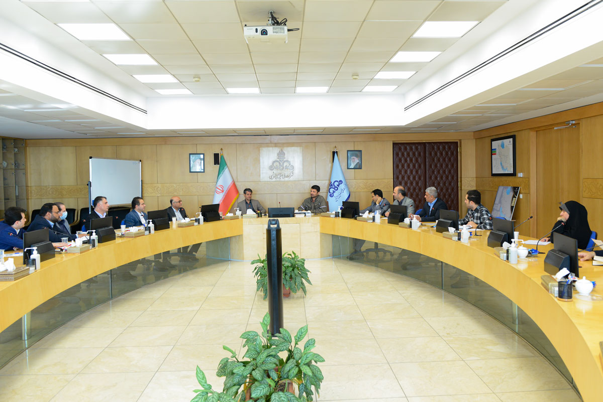 جلسه صنایع پایین دستی با سازمان صنایع کوچک و شهرک های صنعتی