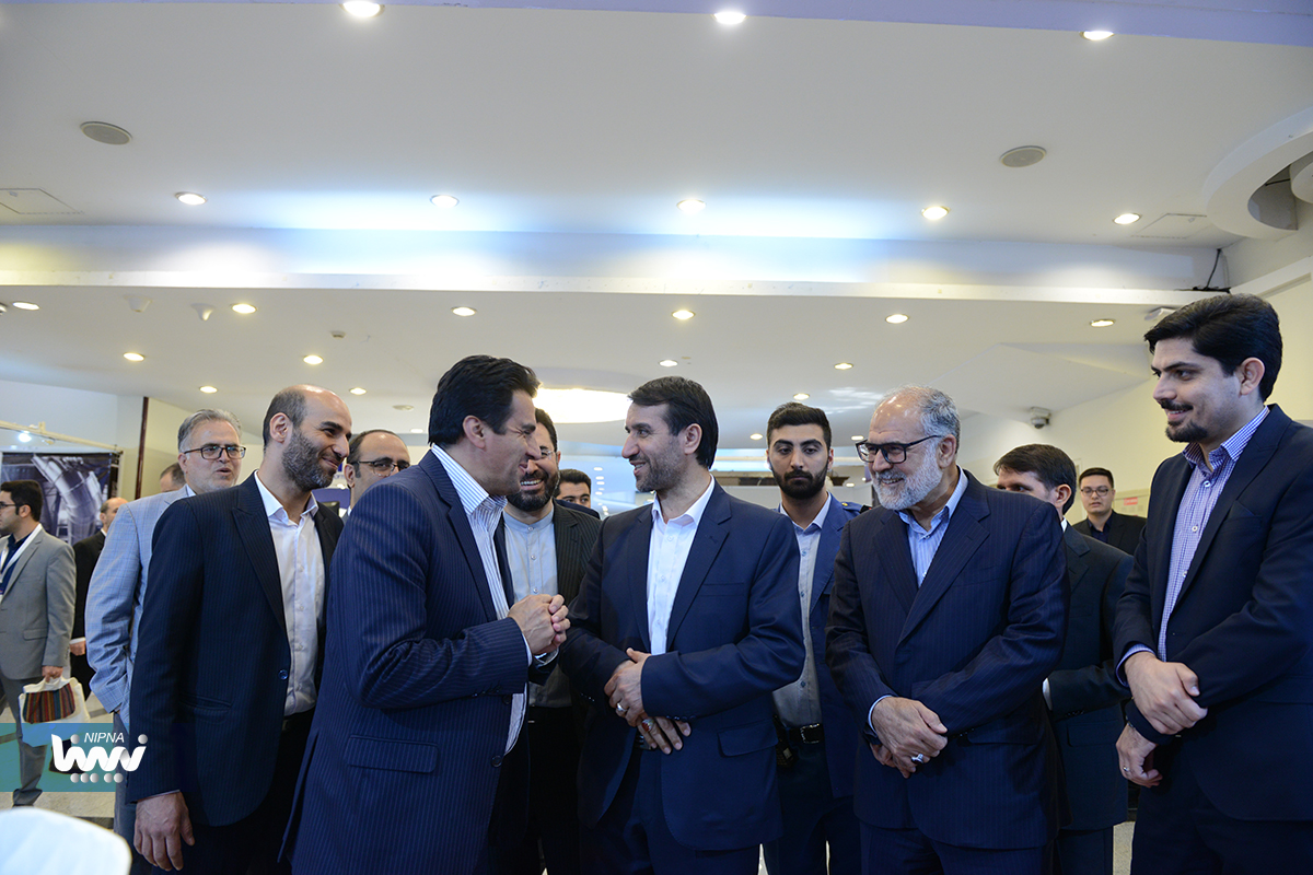 بازدید مرتضی شاهمیرزایی معاون وزیر نفت و مدیر عامل شرکت ملی صنایع پتروشیمی از نمایشگاه جانبی چهاردهمین همایش صنعت پتروشیمی (IPF) 9