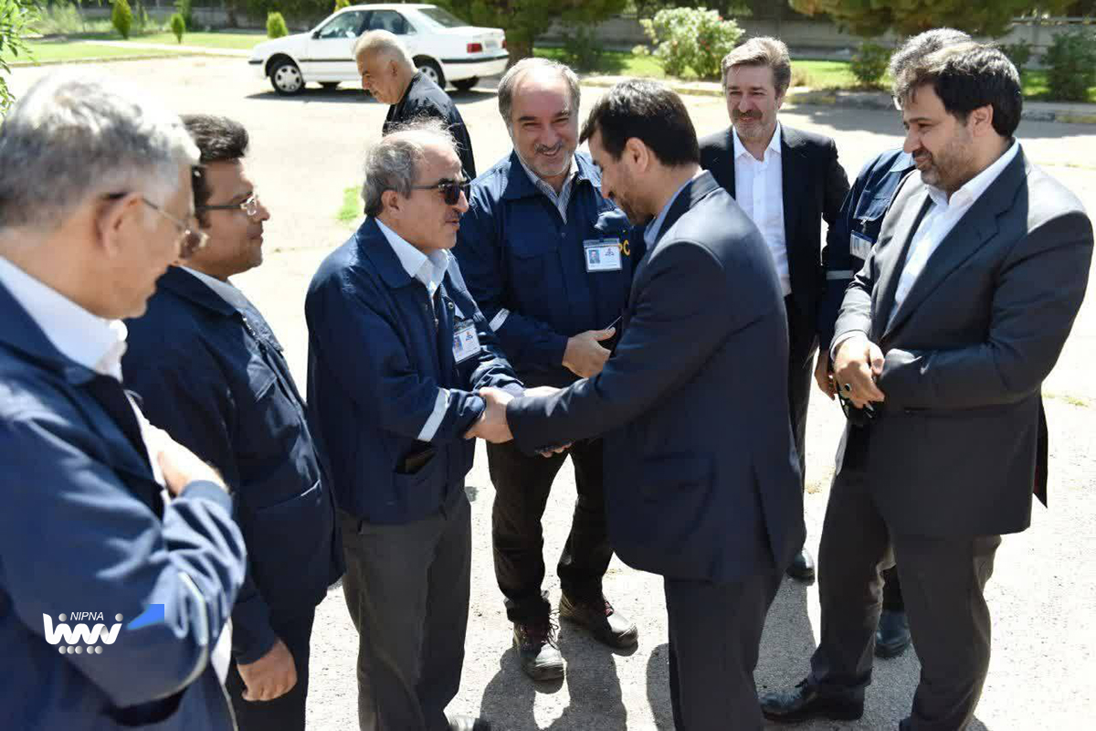 بازدید از پتروشیمی تبریز توسط معاون وزیر نفت و مدیرعامل شرکت ملی صنایع پتروشیمی  2