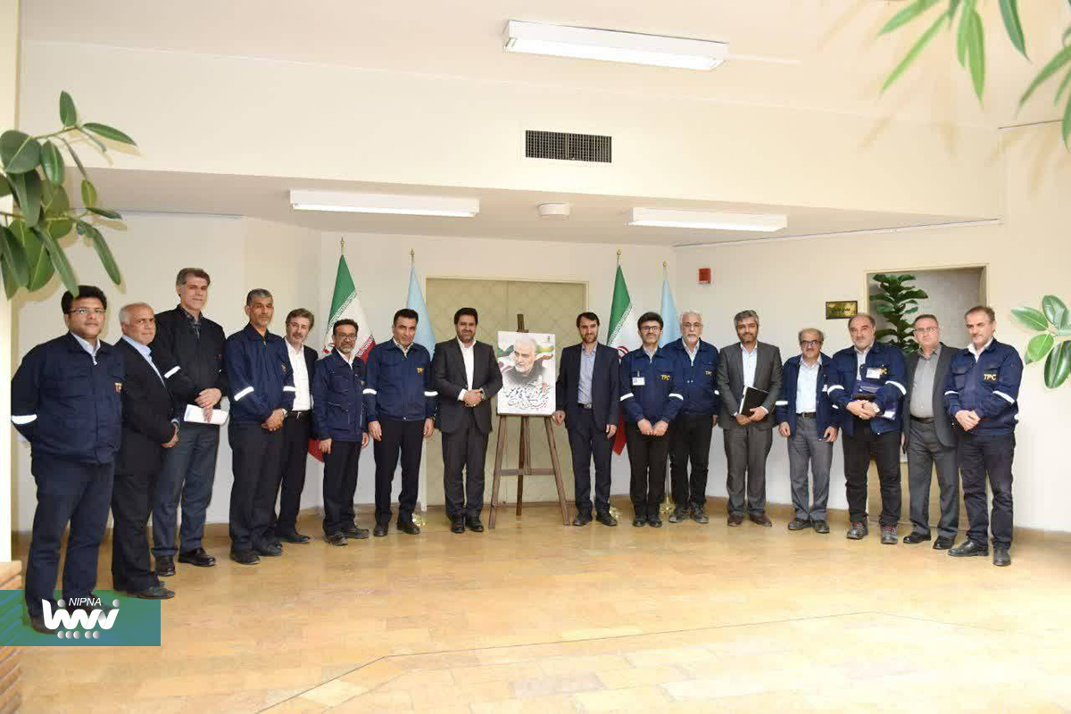 بازدید از پتروشیمی تبریز توسط معاون وزیر نفت و مدیرعامل شرکت ملی صنایع پتروشیمی  6