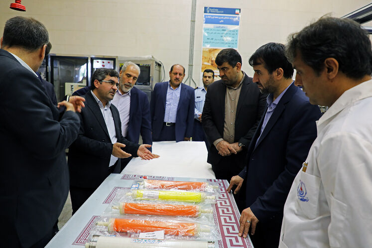 بازدید معاونان وزیر نفت در امور پتروشیمی و توسعه مدیریت و سرمایه انسانی از پژوهشگاه صنعت نفت 2