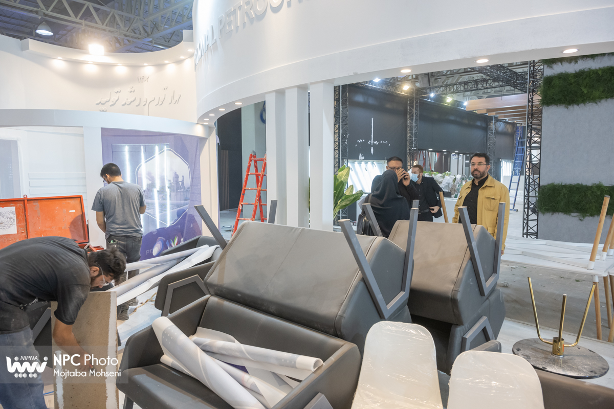 آماده‌سازی هفدهمین نمایشگاه بین‌المللی ایران‌پلاست 13