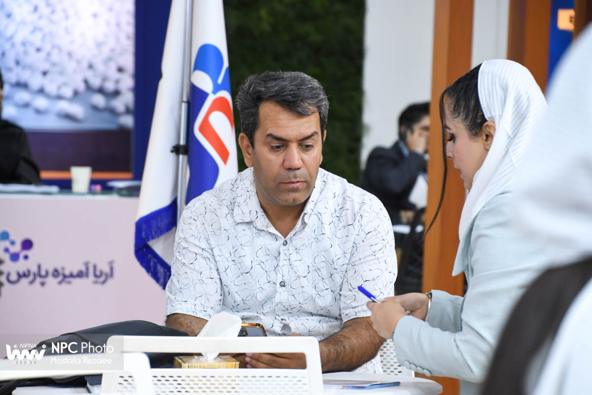 سالن 6 در اولین روز از هفدهمین نمایشگاه بین المللی ایران پلاست 8