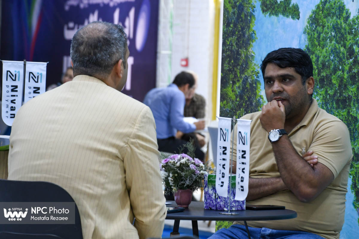 سالن 35 در اولین روز از هفدهمین نمایشگاه بین المللی ایران پلاست 1