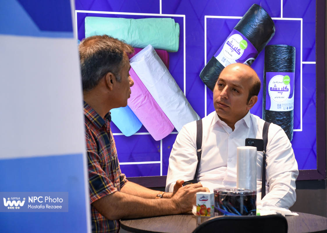 سالن 35 در اولین روز از هفدهمین نمایشگاه بین المللی ایران پلاست 11