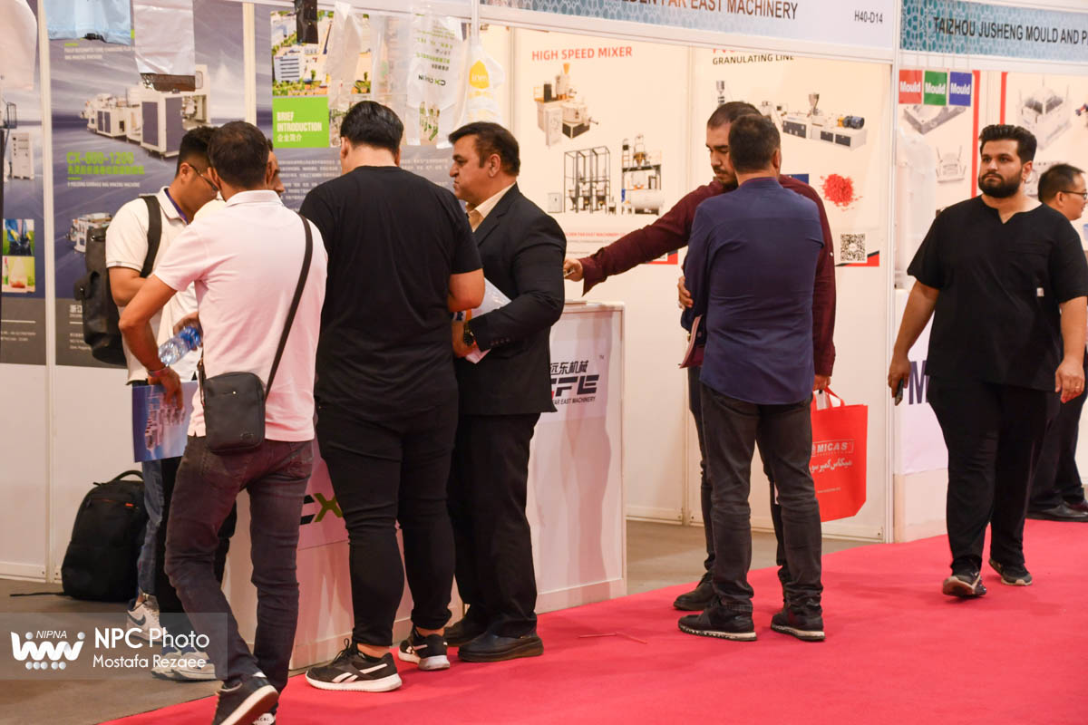 سالن 40A&B در اولین روز از هفدهمین نمایشگاه بین المللی ایران پلاست 8