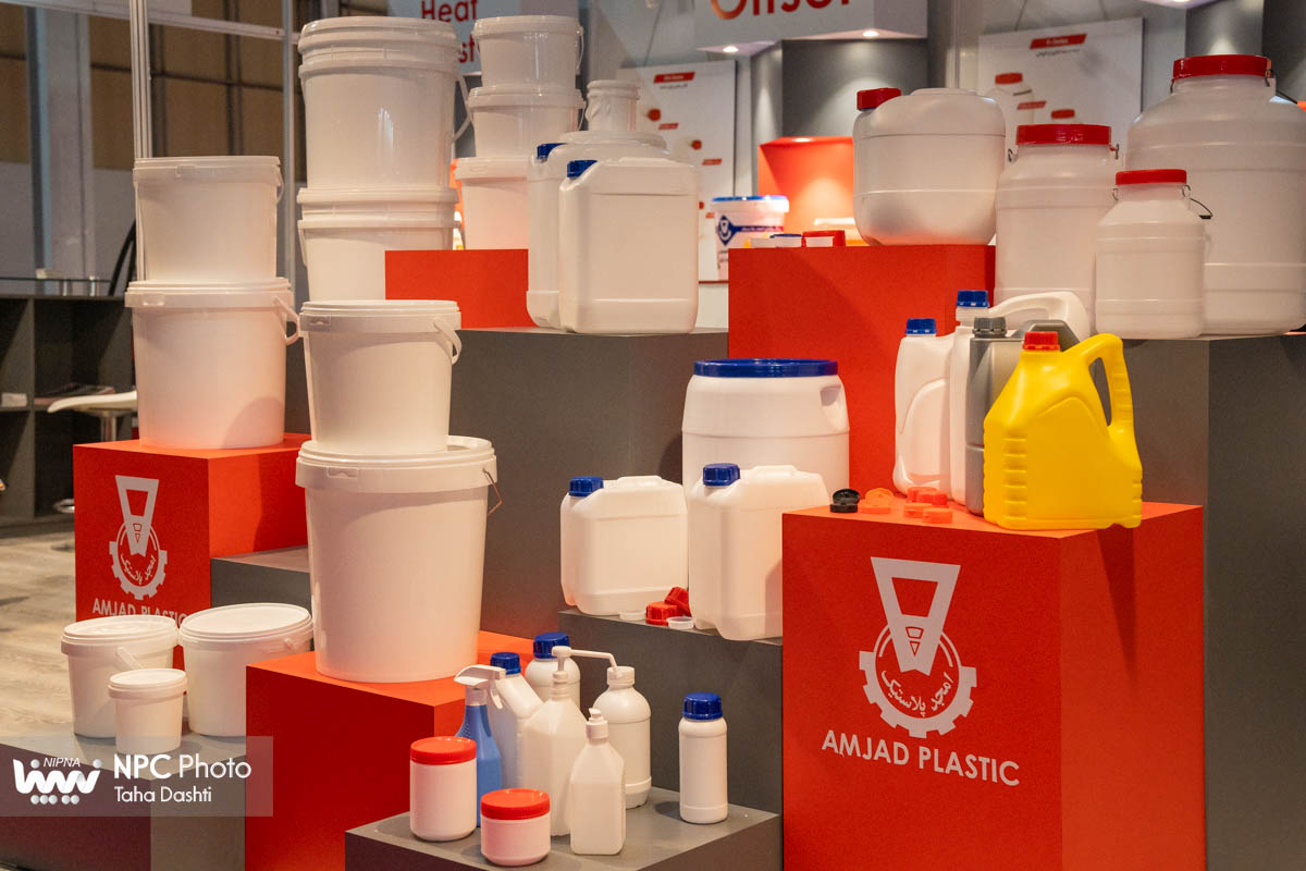 سالن 10 در اولین روز از هفدهمین نمایشگاه بین المللی ایران پلاست 11