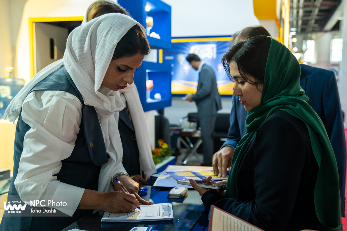 سالن 31B در اولین روز از هفدهمین نمایشگاه بین المللی ایران پلاست 7