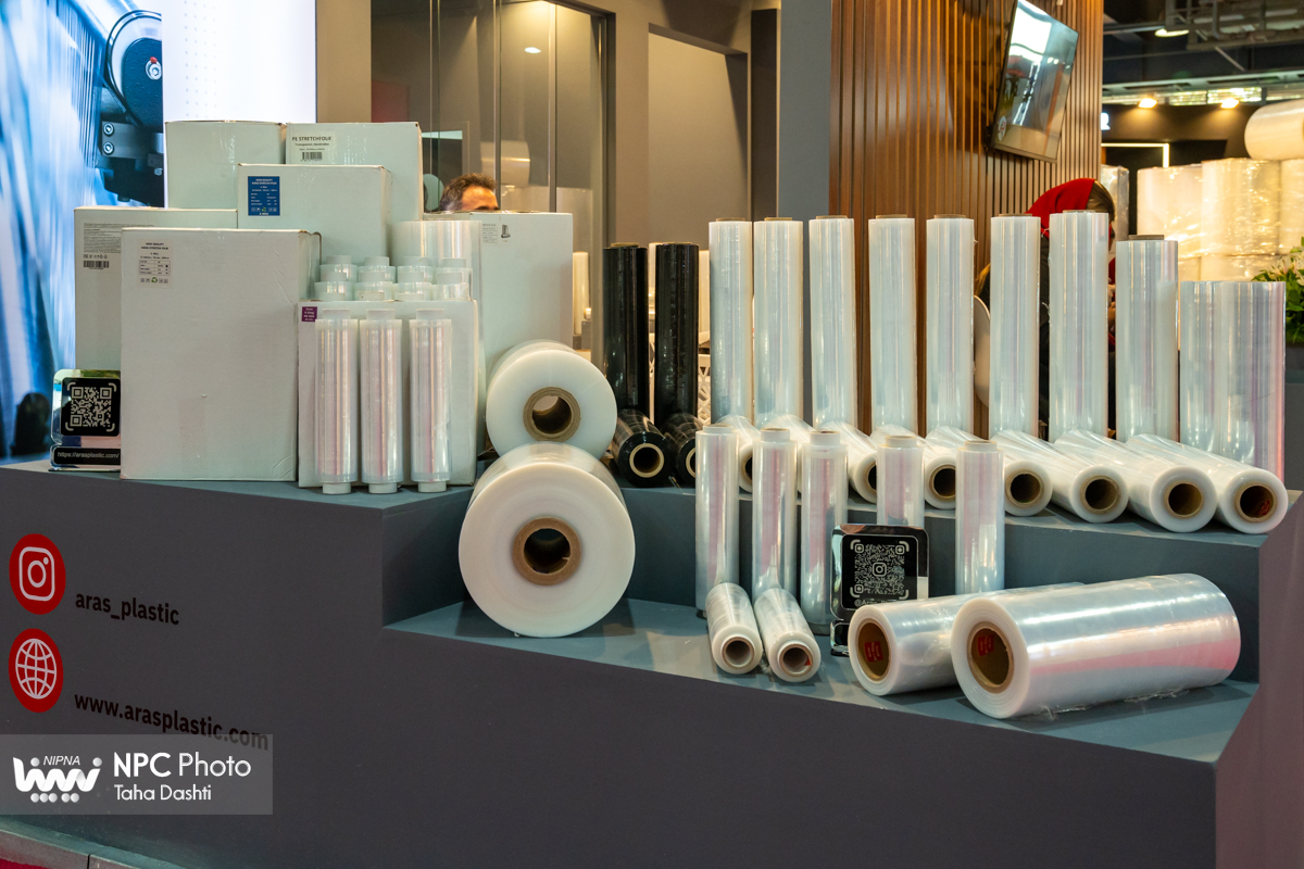 سالن 31B در اولین روز از هفدهمین نمایشگاه بین المللی ایران پلاست 9