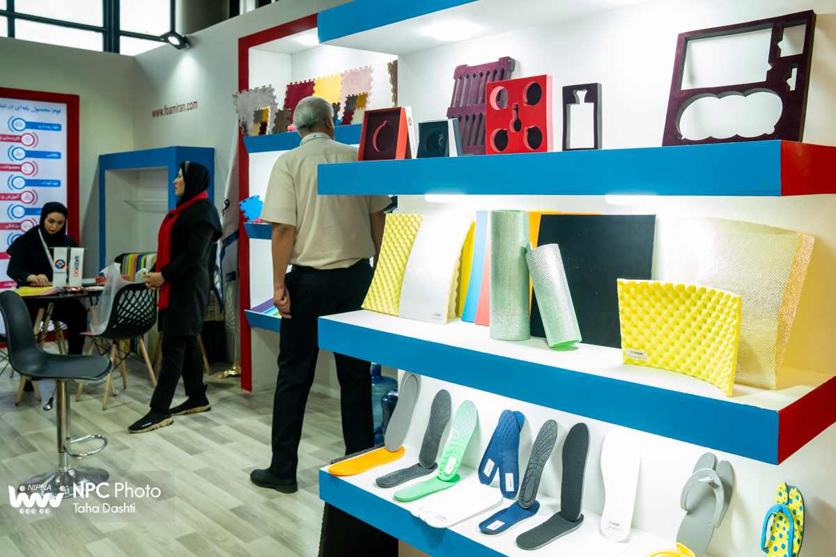 سالن 31B در اولین روز از هفدهمین نمایشگاه بین المللی ایران پلاست 10