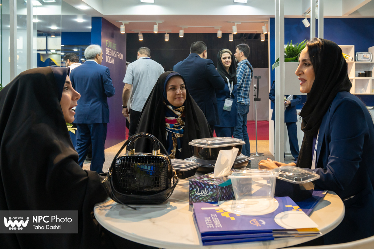 سالن 31B در اولین روز از هفدهمین نمایشگاه بین المللی ایران پلاست 13