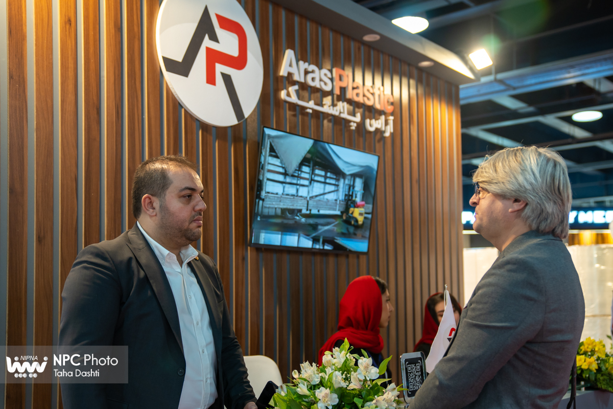 سالن 31B در اولین روز از هفدهمین نمایشگاه بین المللی ایران پلاست 18