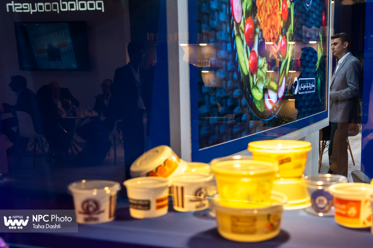 سالن خلیج فارس در اولین روز از هفدهمین نمایشگاه بین المللی ایران پلاست 18