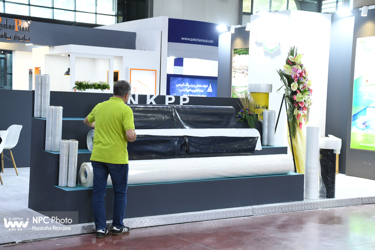 سالن 5 در دومین روز از هفدهمین نمایشگاه بین المللی ایران پلاست 2
