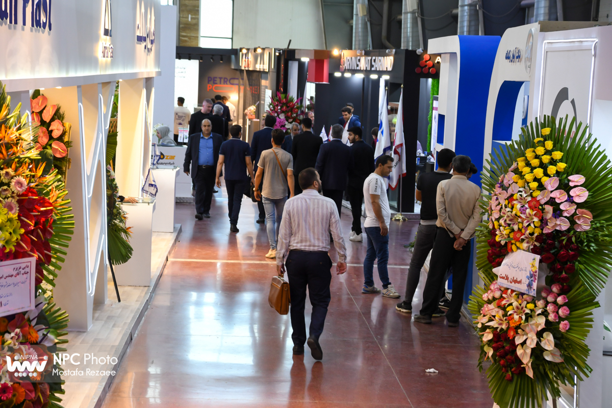 سالن 5 در دومین روز از هفدهمین نمایشگاه بین المللی ایران پلاست 6
