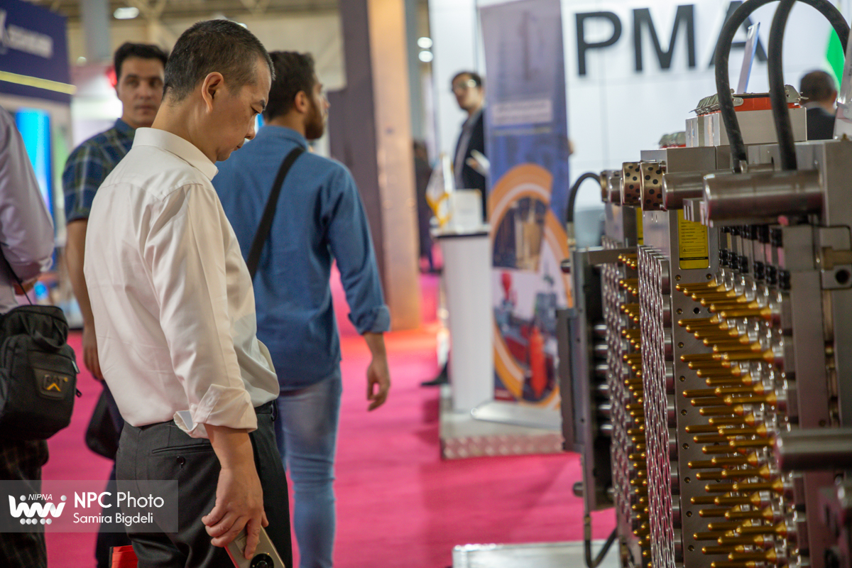 سالن 38 در دومین روز از هفدهمین نمایشگاه بین المللی ایران پلاست 5