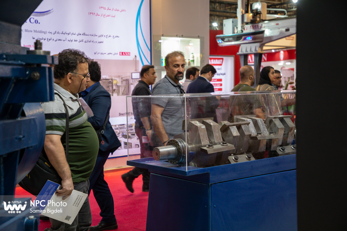 سالن 38 در دومین روز از هفدهمین نمایشگاه بین المللی ایران پلاست 14