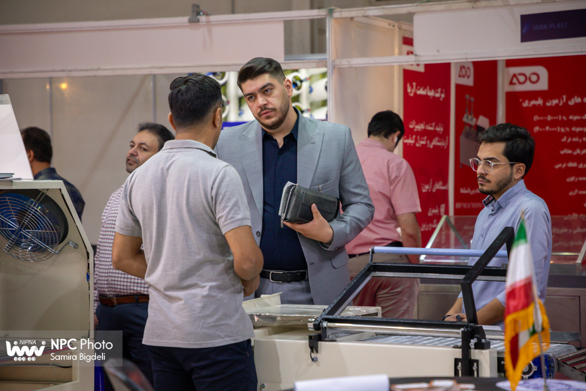 سالن 38A در دومین روز از هفدهمین نمایشگاه بین المللی ایران پلاست 3