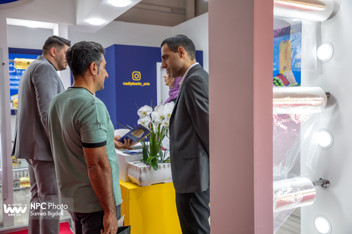 سالن 38A در دومین روز از هفدهمین نمایشگاه بین المللی ایران پلاست 7