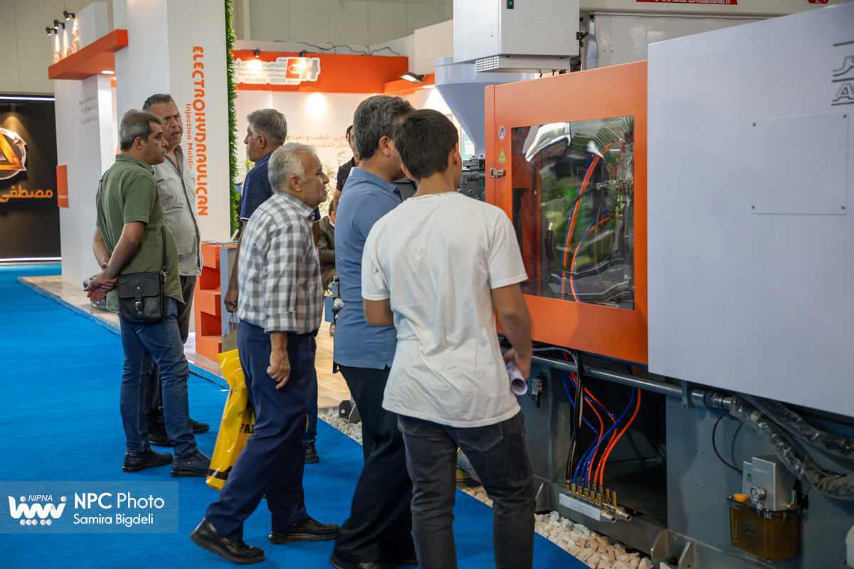 سالن 38B در دومین روز از هفدهمین نمایشگاه بین المللی ایران پلاست 3