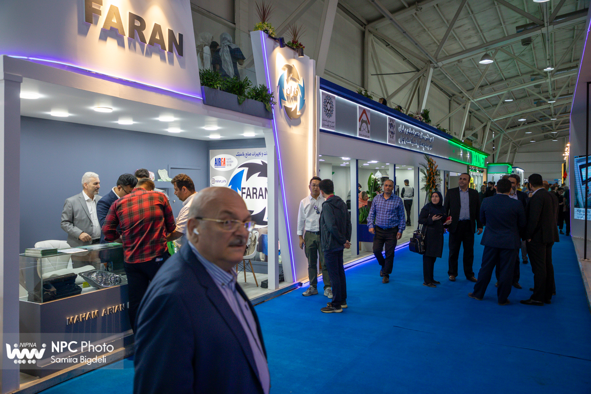 سالن 38B در دومین روز از هفدهمین نمایشگاه بین المللی ایران پلاست 4