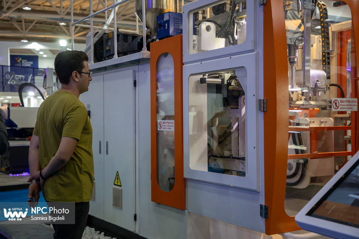 سالن 38B در دومین روز از هفدهمین نمایشگاه بین المللی ایران پلاست 7