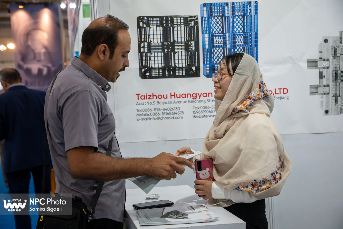 سالن 38B در دومین روز از هفدهمین نمایشگاه بین المللی ایران پلاست 10