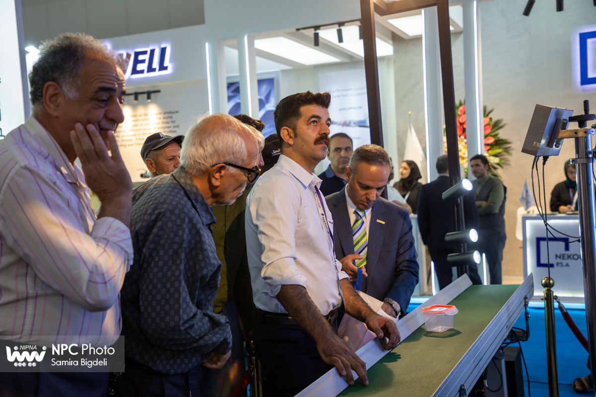 سالن 38B در دومین روز از هفدهمین نمایشگاه بین المللی ایران پلاست 13