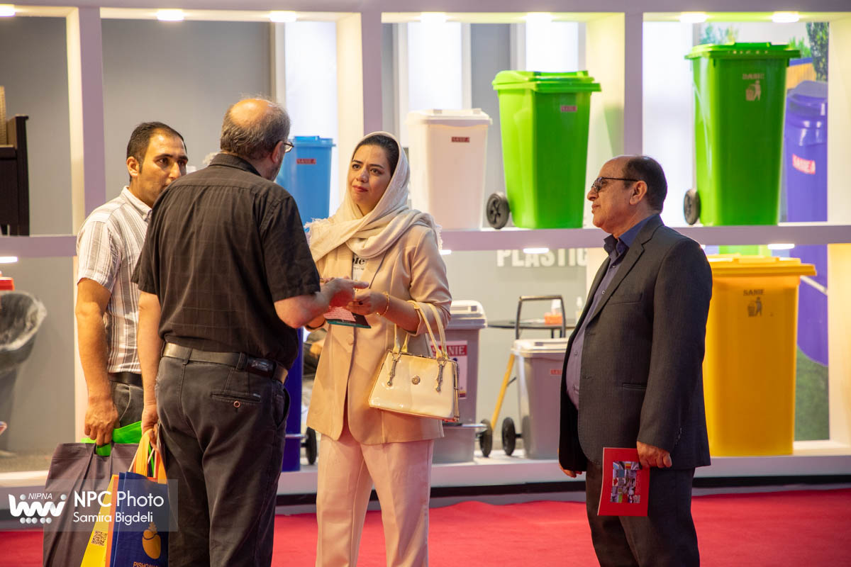 سالن 41 در دومین روز از هفدهمین نمایشگاه بین المللی ایران پلاست 17