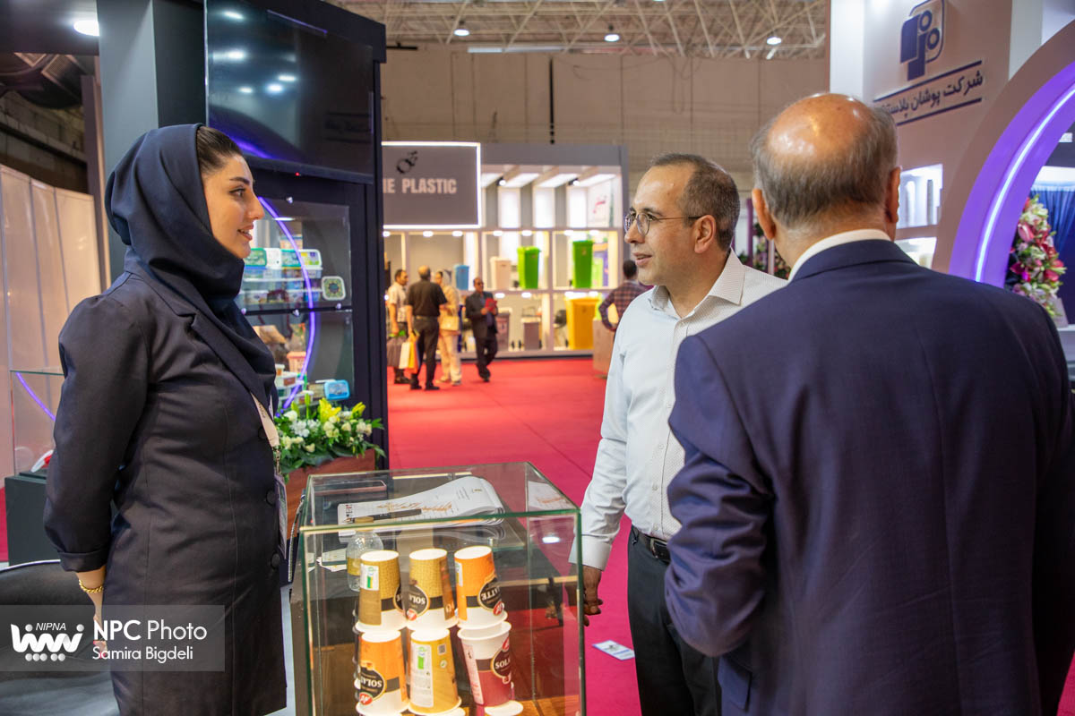 سالن 41 در دومین روز از هفدهمین نمایشگاه بین المللی ایران پلاست 19